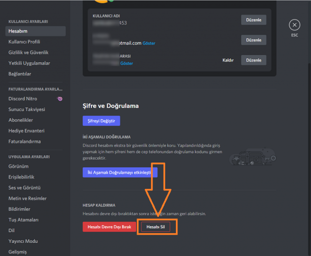 Discord Hesap Silme Nasıl Yapılır Teloji