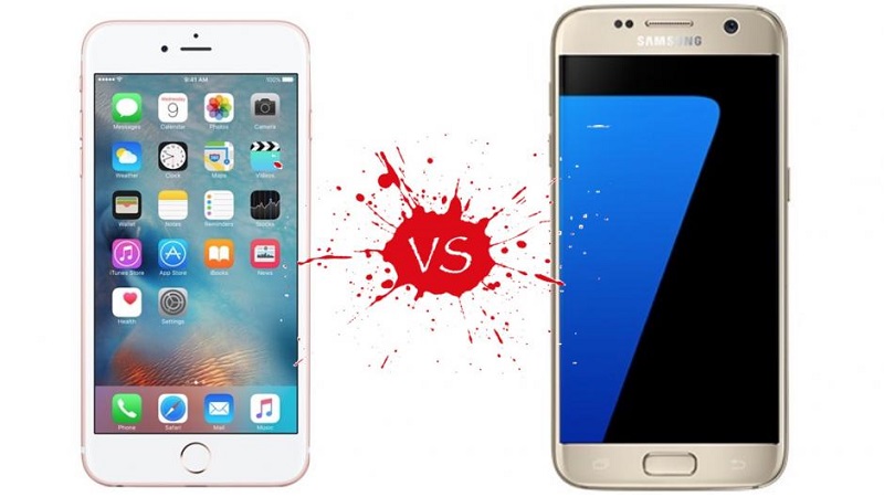 iphone 6s vs galaxy s7