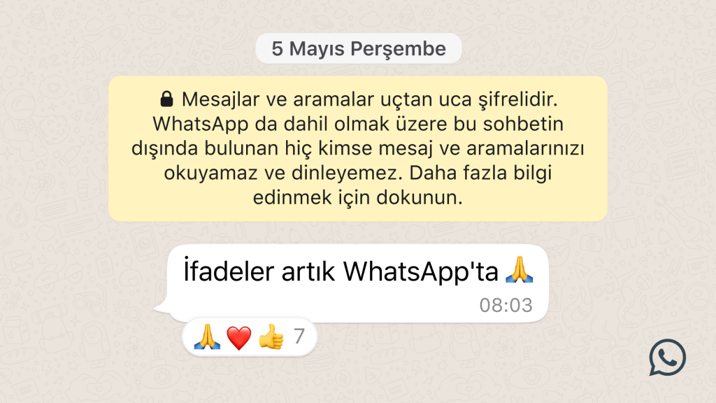 whatsapp ifadeler