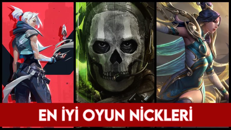 oyun nickleri