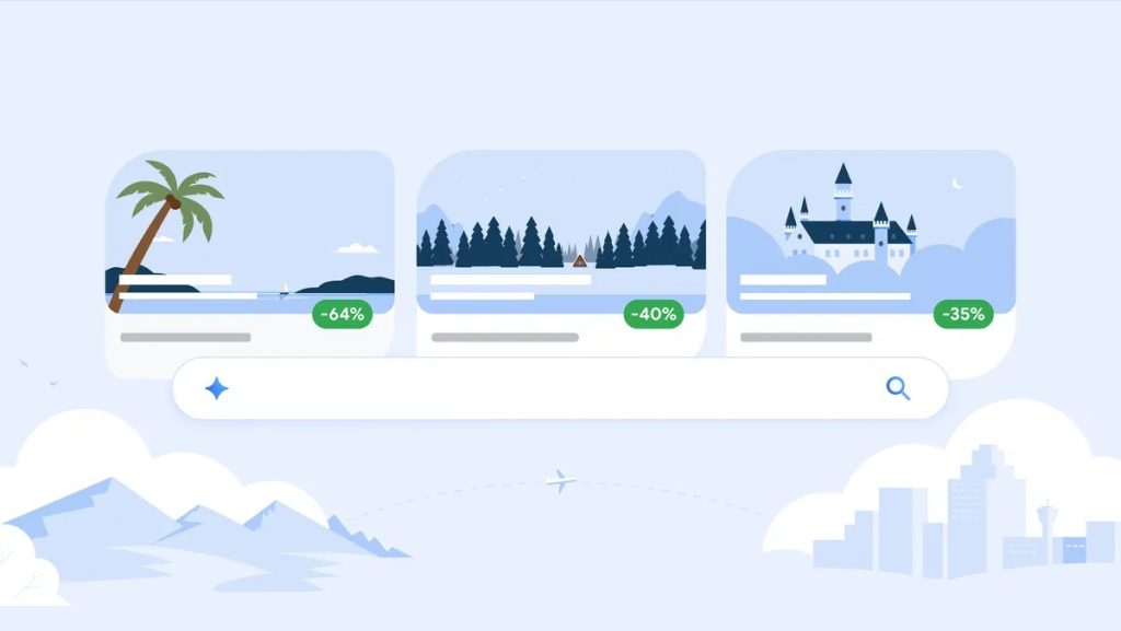 Google yapay zeka destekli Uçuş Fırsatları hizmetini duyurdu google flight deals