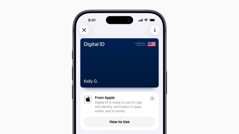 apple dijital id pasaport