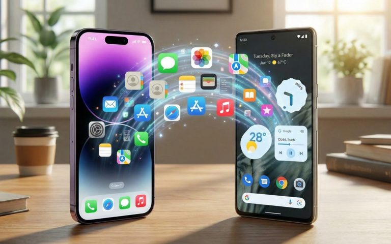 Google ve Apple, ekosistemleri arasında geçişi kolaylaştırmak için iş birliği yapıyor android ios gecis yeni guncelleme